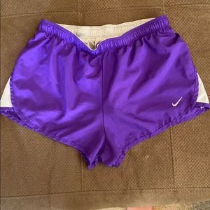 Purple Dri-fit Nike Shorts